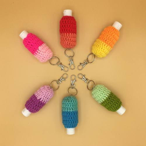 Welcome to the colourful crafting craziness! | sanitizer bottles