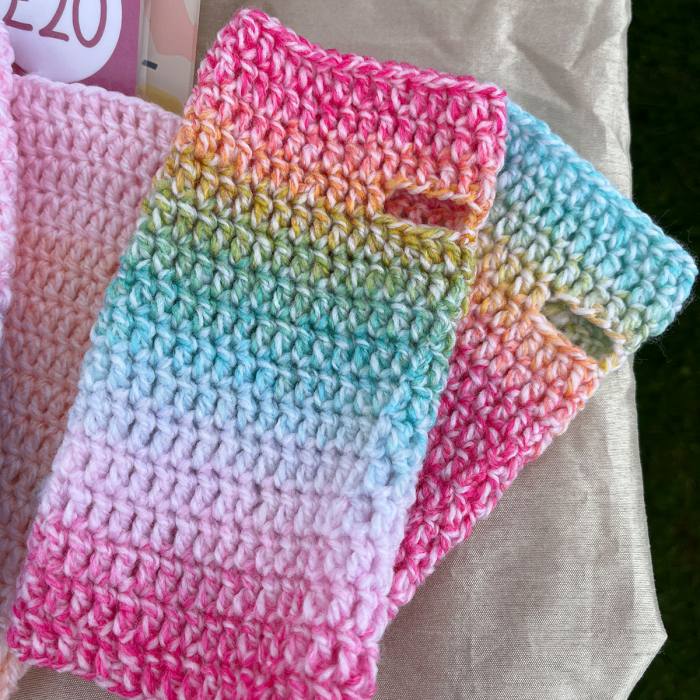 Rainbow Mittens