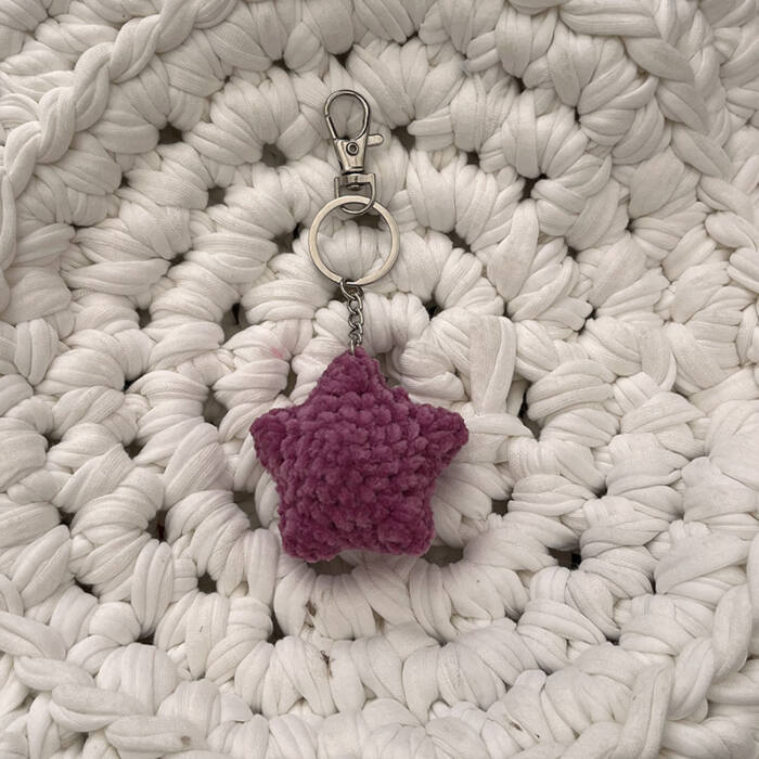 Soft Star Keyring - Image 3