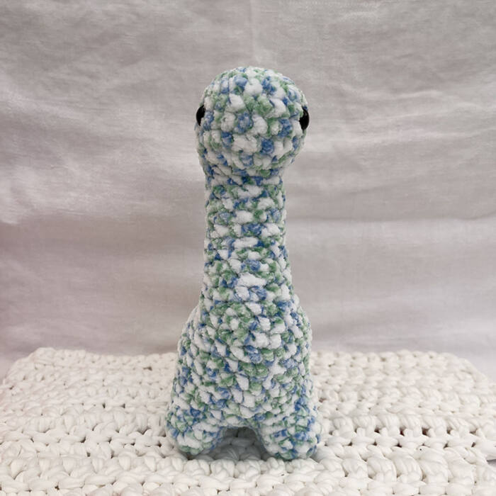 Green and Blue Dino Plushie