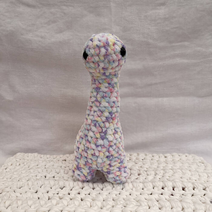 Rainbow Dino Plushie