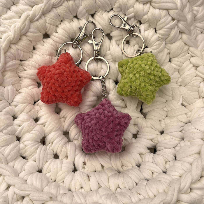 Soft Star Keyring