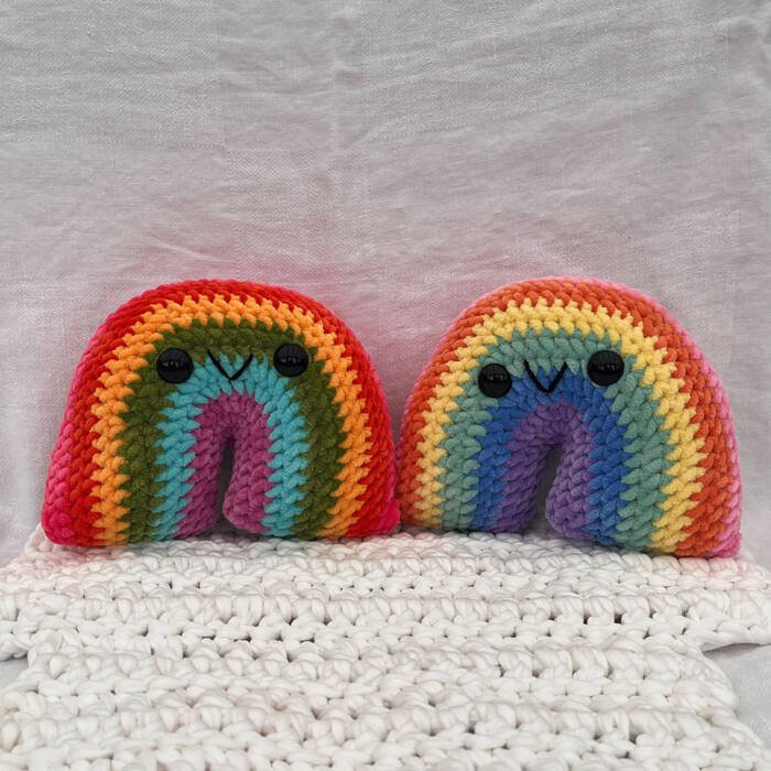 Rainbow Plushie