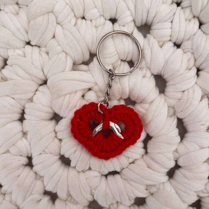 Can Tab Heart Keyring - Image 3