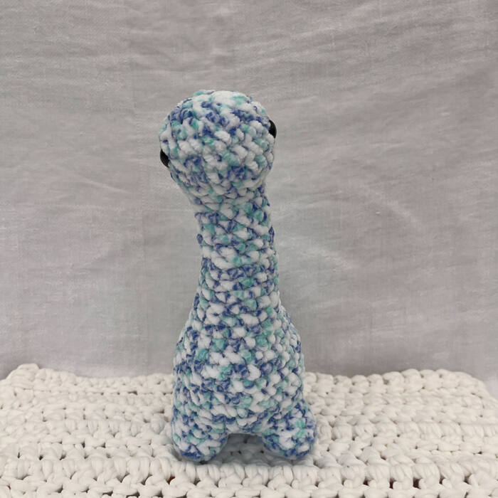 Blue Dino Plushie