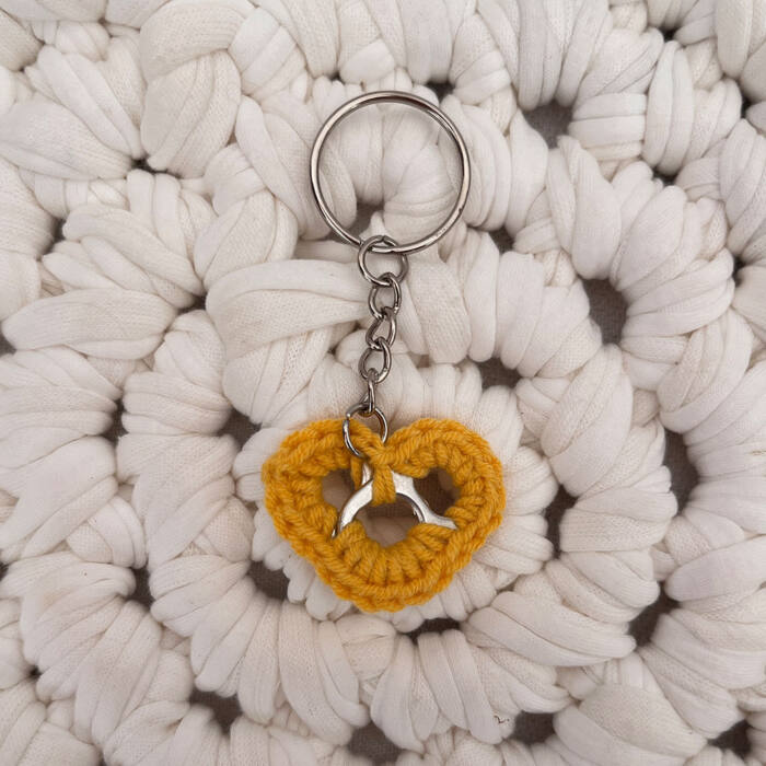 Can Tab Heart Keyring - Image 5