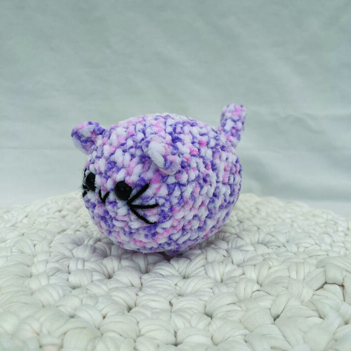 Pink and Purple Loaf Cat - Image 3