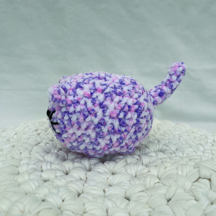 Pink and Purple Loaf Cat - Image 2