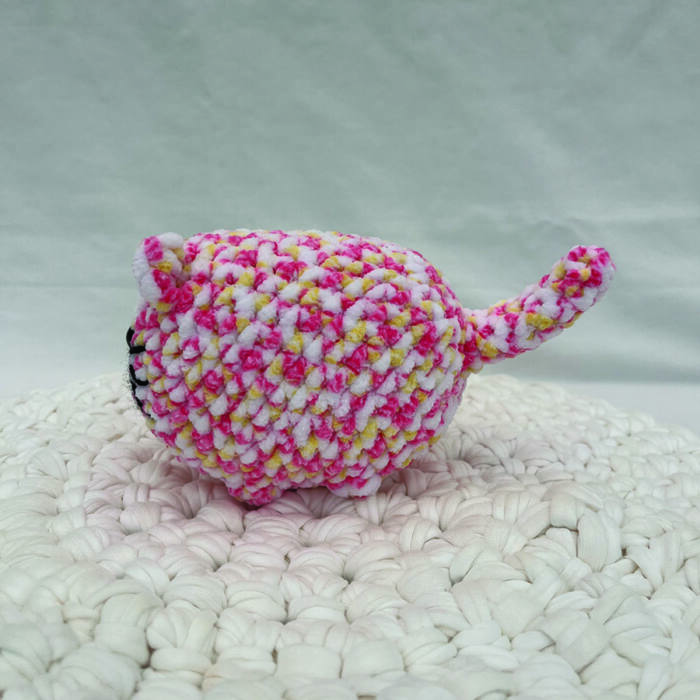 Yellow and Pink Loaf Cat - Image 2