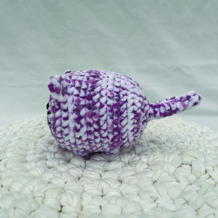 Purple Speckled Loaf Cat - Image 2